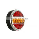 CHROME FRAME HAMBURGER 3 FUNCTION REAR LAMP thumbnail-1