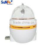 Hot Sell Color Changing USB LED Rotating Light for Christmas Holiday thumbnail-2