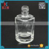 Wholesale Empty Custml Clear 10ml Unique Shape Glass Nail Polish Bottle With Screw Cap thumbnail-2