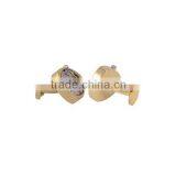 Antique Gold Cufflinks for Men,engravable Cufflinks Jewelry thumbnail-2