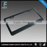 Custom USA Size Stainless Steel Carbon Fiber Film License Plate Frame ,number Plate Frame thumbnail-1