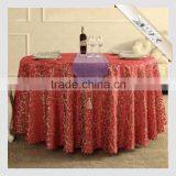 TC-137 Factory Wholesale 100% Polyester Wedding Rosette Table Cloth thumbnail-4