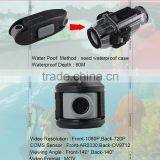 New Style NTK96650 Car Outdoor Black Box Sport Camrea Dual Lens Action Camera Dvr thumbnail-3