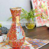 Colored Mosaic Glass Vase,Vase Handmake