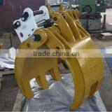 Excavator Hydraulic Grapple Wood Grab Stone Grab