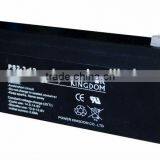 Sealed Lead Acid Battery 12V 2.3AH for Security and Alarm System and Emergency Lights