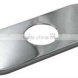 CHROME FAUCET HOLE COVER DECK PLATE BATHROOM SINK BATH thumbnail-1