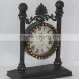 100643EA-Acrylic Diamond Metal Table Clock