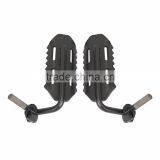 A Pair of Foot Pegs For 2007-2016 Jeep Wrangler JK & Unlimited Black thumbnail-4