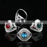 One Dollar Shop Fashion Jewelry Crystal Rhinestone Zin Alloy Ring for Girls thumbnail-6