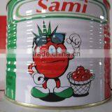 HOT!! 2200g canned spaghetti sauces brix 28-30, easy/normal open,