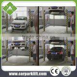 Hydraulic Four Post Car Parking Lift Garage Kits For Sale thumbnail-3