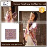 big size 100*100cm square silk scarf in stock /scarves/ kerchief /headband/hijab