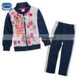 (FG4639) Children 2-piece Sets Kid Design Warm up Suits Girls Winter Set 2014 thumbnail-1