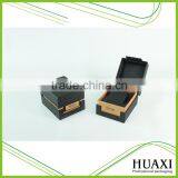 New Products Fancy Material Paper Single Watch Box With Pillow Insert
