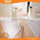 Wholesale Washable White Linen Jacquard Cocktail Napkins thumbnail-1