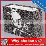 CUSTOMIZED LEOPARD PRINT HANDLE PAPER SHOPPING BAG