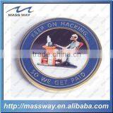 Die Casting Custom 3D Zinc Alloy Brass Metal Gold Coin thumbnail-3