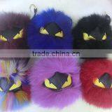 2015 Real Fox Fur Keychain For Bag Accessories Keychain / Fox Fur Ball Keychain thumbnail-3