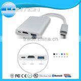 NEW Products USB 3.1 Type C Male To 3 Ports thumbnail-1