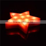 Multi-color Star Shape Room Night light for holiday
