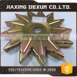 Customized stainless steel stamping zinc plated vane per drawing or sample