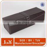 Personalized Custom Black Wooden Wine Bottle Gift Box thumbnail-4