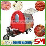 2016 User-friendly Construction and Design Light Pink Food Cart Trailer for Sale Mobile Food Wending thumbnail-6