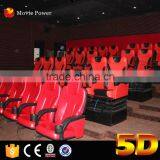 Electric System 60 Seats Motion Theater Seats With Special Effects For 5D Cinema Entertainment thumbnail-3