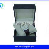 New Snap Fastener Clients Personal Watch Box Black Leather Packing Boxes thumbnail-6