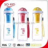 Branded customized travel water plastic sport bottle