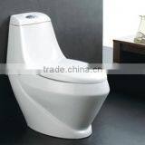 Sanitary Ware wc Toilet Ceramic Washdown One Piece Toilet S-trap250/300mm Export Toilet China Manufacturer Y8008