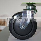 5'' PU Trolley Caster Swivel Caster thumbnail-3