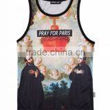 Yingzhong Garment Custom Sports Running Dri Fit Sublimated Vest Wholesale thumbnail-3