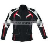 Black And White Color Racing Wear Womens Jacket