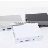 Aluminium Case Raspberry pi 2B and B+ Metal Case Box (Black, Silver, Gold. Case With Fan Available)