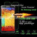 Top Quality 9H 2.5D Screen Protector for Samsung Galaxy Note 3 N9005 N9006 N900A Tempered Glass Screen Protector Factory Price