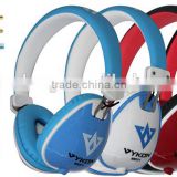 Wholesale Cell Phone Accessiores Mobile Headphone with Firm Cable (blue red white black )