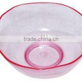Professional Cosmetic Plastic Soft Hair Dyeing Bowl G012