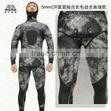 Myle Factory 5mm Warm Keeping Two Piece Spearfishing Wetsuit Long John+jacket thumbnail-2