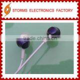 2016 Fashionable Colorful Best Looking OEM Nice Sound Effect Mp3 Novelty Inear Earphone thumbnail-1