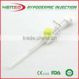Henso IV Cannula With Injection Port & Wings thumbnail-2