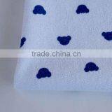 Printed Cotton Terry Breathable Stretch Fabric