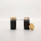 Gold Cap Pharmaceutical bottle 60ml Black