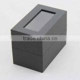 Low MOQ Cheap Professional Black Single Paper Watch Box