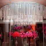 Crystal Crystal and Metal Wedding Backdrop thumbnail-1