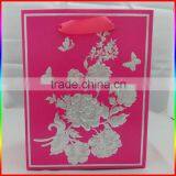 Paper Gift Bag for Clothes With Emboss Silver Printing thumbnail-3