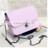 Fancy Shoulder Bag Long Chain Handbag Leather for Girls thumbnail-2