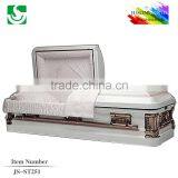 JS-ST251 steel caskets in white