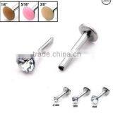 Body Piercing Jewelry Threaded Nose Ring Wholesale